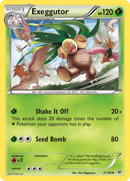 Exeggutor (2/108) [XY: Roaring Skies] - for just $0.15! 