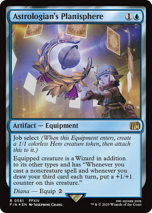 Astrologian's Planisphere (FIN-581) - FINAL FANTASY Foil - for just $1.52! 