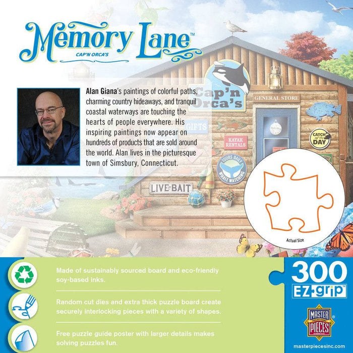 Memory Lane - Cap'n Orca's 300 Piece EZ Grip Jigsaw Puzzle - for just $14.99! 