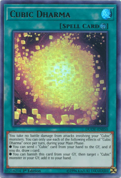Cubic Dharma [DUOV-EN050] Ultra Rare - for just $0.10! 