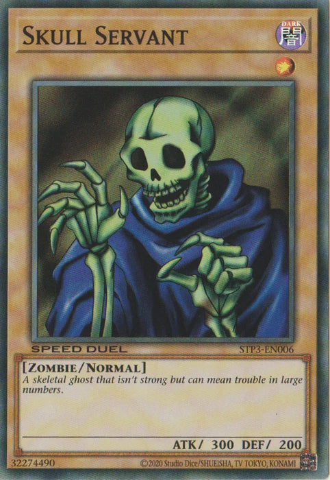 Skull Servant [STP3-EN006] Super Rare - for just $1.70! 