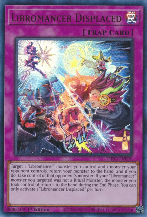 Libromancer Displaced [DIFO-EN090] Ultra Rare - for just $0.15! 