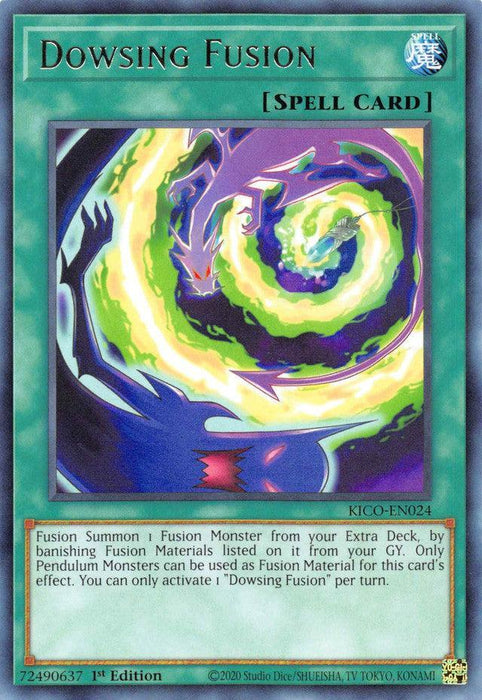 Dowsing Fusion (Rare) [KICO-EN024] Rare - for just $0.10! 