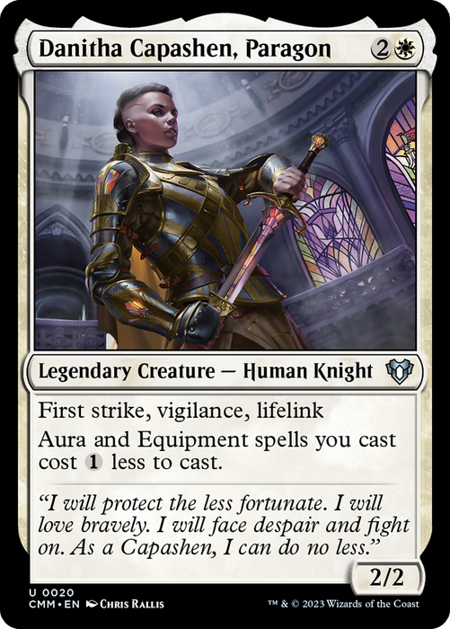 Danitha Capashen, Paragon (CMM-020) - Commander Masters - for just $0.23! 