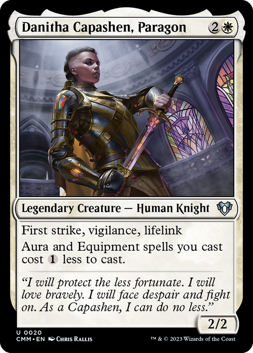 Danitha Capashen, Paragon (CMM-020) - Commander Masters - for just $0.28! 