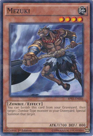 Mezuki [BP03-EN046] Shatterfoil Rare - for just $0.30! 