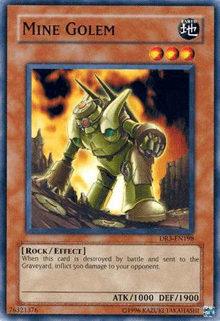 Mine Golem [DR3-EN198] Common - for just $0.30! 