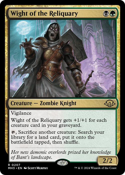 Wight of the Reliquary (MH3-207) - Modern Horizons 3 - for just $0.22! 