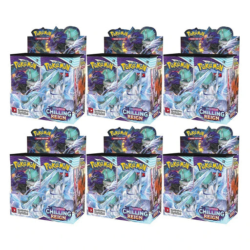 Sword & Shield: Chilling Reign - Booster Box Case - for just $4000! 