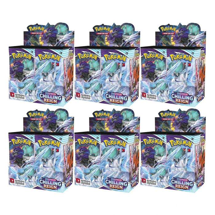 Sword & Shield: Chilling Reign - Booster Box Case - for just $4000! 