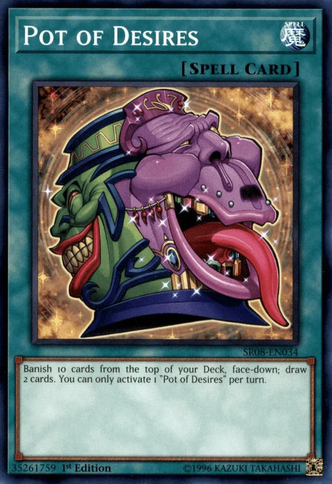 Pot of Desires [SR08-EN034] Common - for just $0.20! 