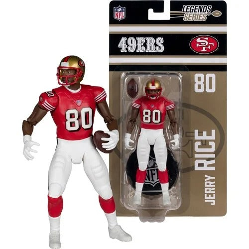 NFL McFarlane's SportsPicks Legends Series San Francisco 49ers Jerry Rice 6-Inch Action Figure - for just $26.77! 