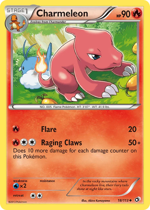 Charmeleon (18/113) [Black & White: Legendary Treasures] - for just $3.65! 