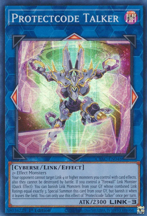 Protectcode Talker [CYAC-EN048] Super Rare - for just $0.35! 