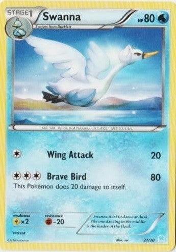 Swanna (27/30) [XY: Trainer Kit 3 - Suicune] - for just $0.10! 