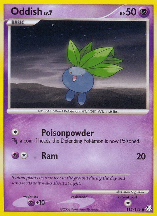 Oddish (112/146) [Diamond & Pearl: Legends Awakened] - for just $0.95! 