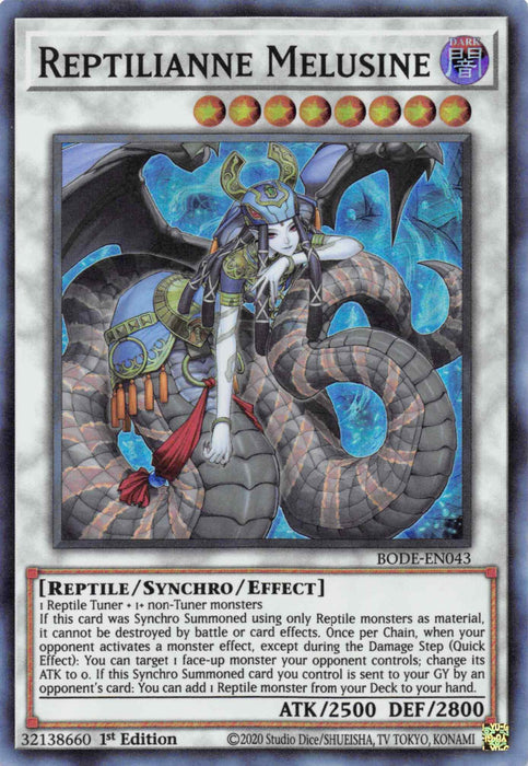 Reptilianne Melusine [BODE-EN043] Super Rare - for just $0.15! 