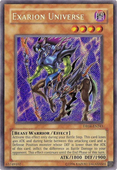 Exarion Universe [DR04-EN243] Secret Rare - for just $35.95! 