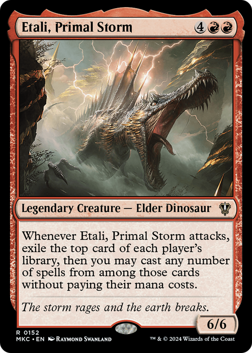Etali, Primal Storm (MKC-152) - Murders at Karlov Manor Commander - for just $0.13! 