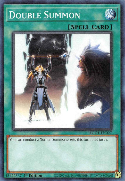 Double Summon [EGO1-EN027] Common - for just $0.25! 