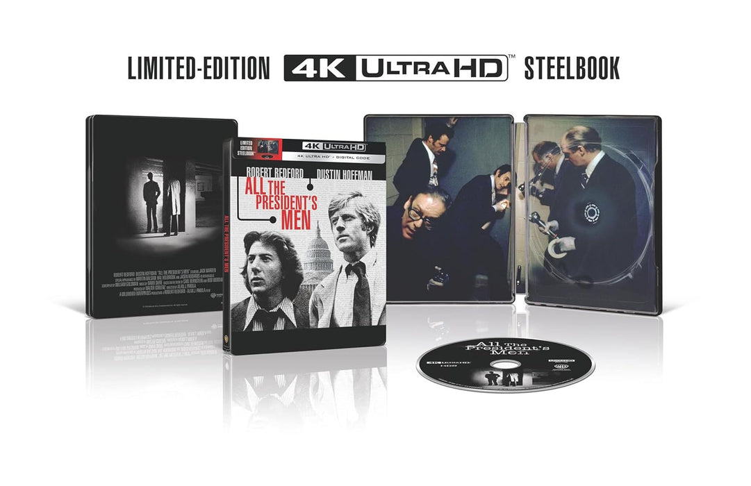 All the President’s Men - Limited Edition Steelbook (4K Ultra HD + Blu-ray + Digital) - for just $52.99! 