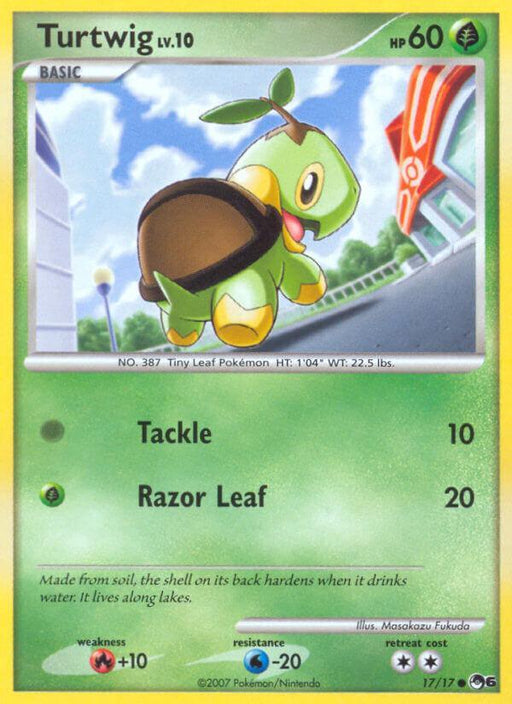 Turtwig (17/17) [POP Series 6] - for just $5.55! 