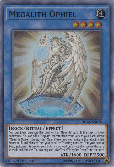 Megalith Ophiel [IGAS-EN035] Super Rare - for just $0.20! 
