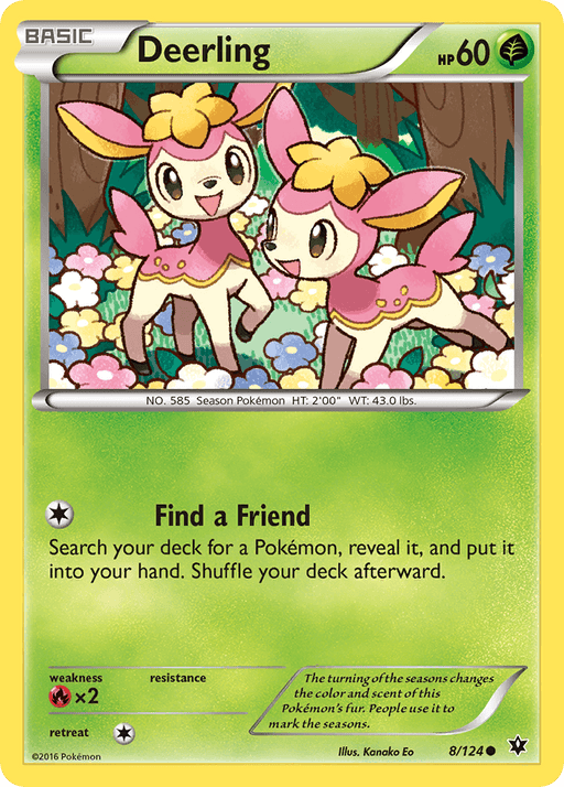 Deerling (8/124) [XY: Fates Collide] - for just $0.15! 