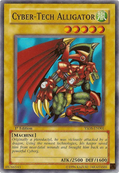 Cyber-Tech Alligator [YSDS-EN001] Common - for just $0.20! 