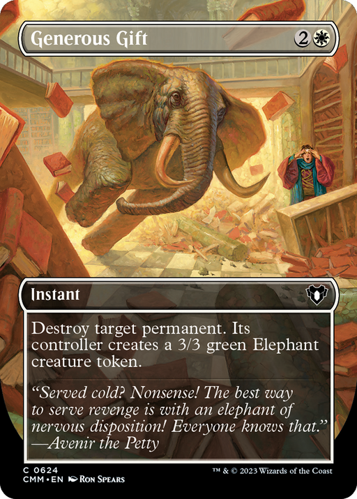 Generous Gift (CMM-624) - Commander Masters (Borderless) - for just $0.38! 