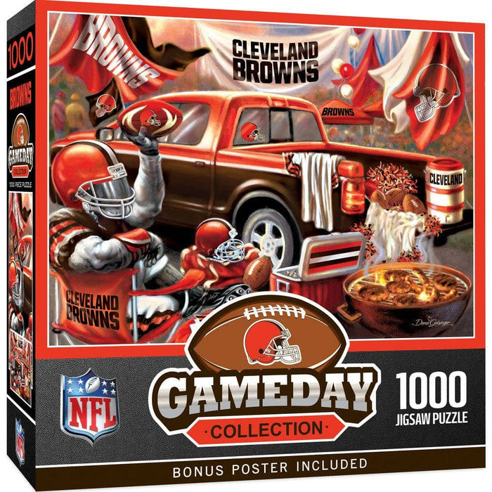 Cleveland Browns - Gameday 1000 Piece Jigsaw Puzzle - for just $19.99! 