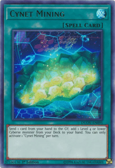 Cynet Mining [DUOV-EN095] Ultra Rare - for just $0.45! 