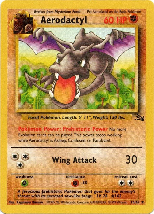 Aerodactyl (16/62) [Fossil Unlimited] - for just $2.95! 