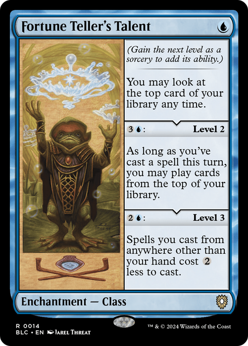 Fortune Teller's Talent (BLC-014) - Bloomburrow Commander - for just $0.12! 