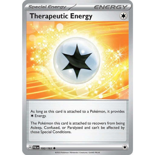 Therapeutic Energy (193/193) [Scarlet & Violet: Paldea Evolved] - Just $0.10! Shop now at Retro Gaming of Denver