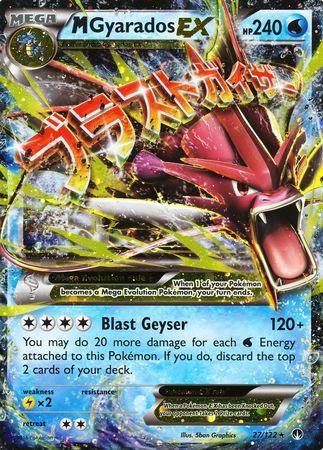 M Gyarados EX (27/122) (Jumbo Card) [XY: BREAKpoint] - for just $28! 