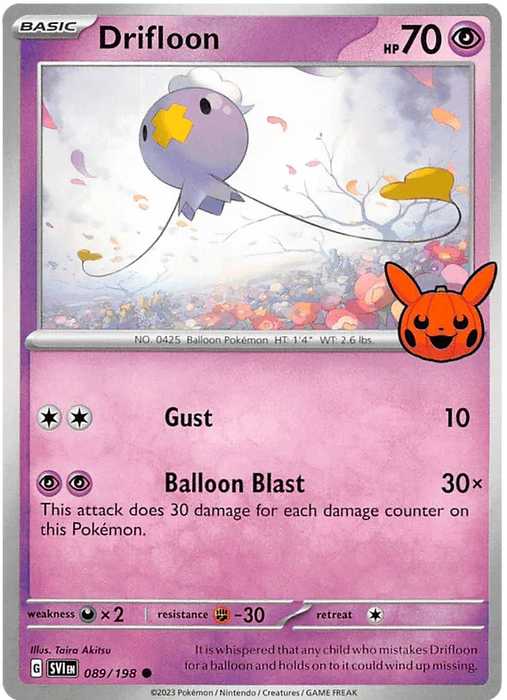 Drifloon (089/198) [Trick or Trade 2023] - for just $0.10! 