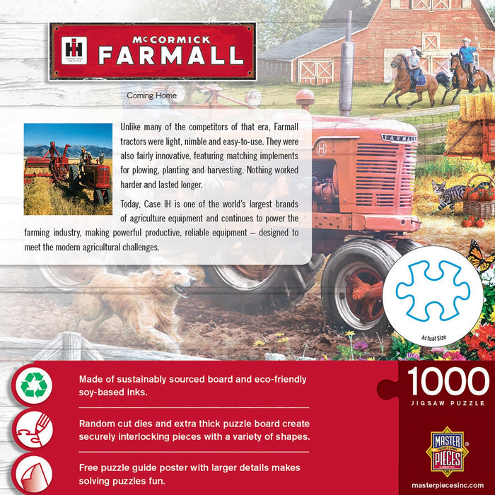 Farmall - Coming Home 1000 Piece Jigsaw Puzzle - Just $16.99! Shop now at Retro Gaming of Denver