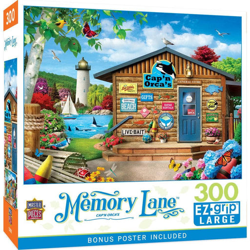 Memory Lane - Cap'n Orca's 300 Piece EZ Grip Jigsaw Puzzle - for just $14.99! 