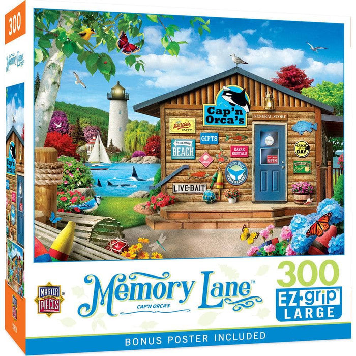 Memory Lane - Cap'n Orca's 300 Piece EZ Grip Jigsaw Puzzle - for just $14.99! 