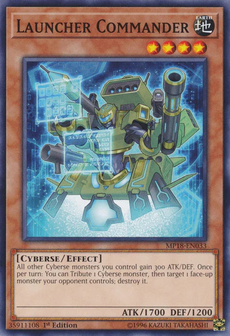 Launcher Commander [MP18-EN033] Common - for just $0.10! 