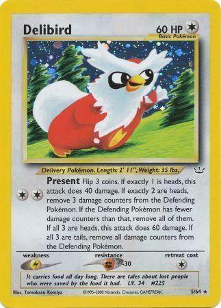 Delibird (5/64) [Neo Revelation Unlimited] - for just $18.50! 
