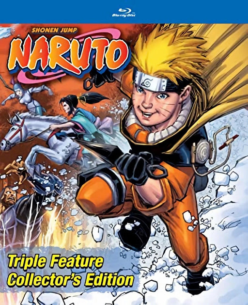 Naruto Triple Feature - Collector's Edition Steelbook (Blu-ray) - for just $149.99! 