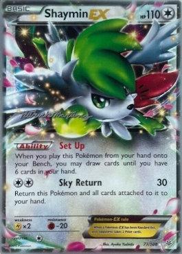 Shaymin EX (77/108) (Punches 'n' Bites - Patrick Martinez) [World Championships 2015] - Just $0.75! Shop now at Retro Gaming of Denver