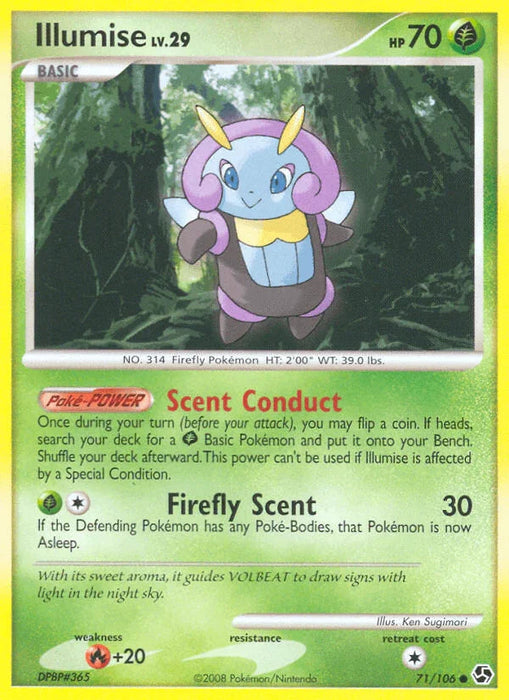 Illumise (71/106) [Diamond & Pearl: Great Encounters] - for just $0.15! 