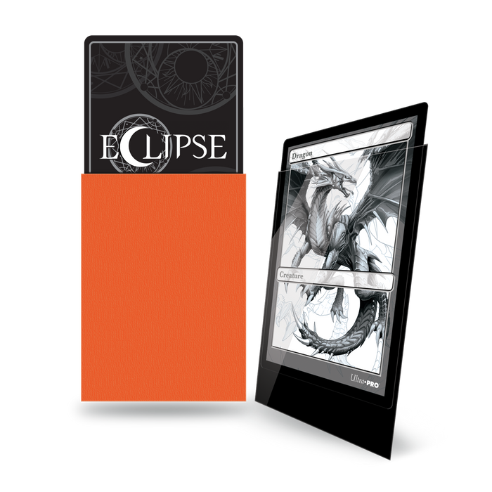 Ultra PRO: Standard 100ct Sleeves - Eclipse Gloss (Pumpkin Orange) - Just $0! Shop now at Retro Gaming of Denver