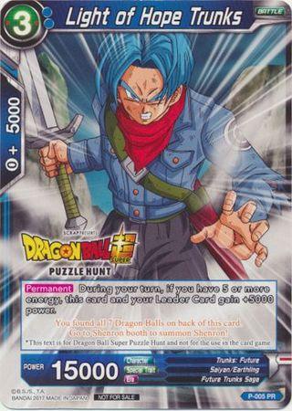 Light of Hope Trunks (Puzzle Hunt) (P-005) [Tournament Promotion Cards] - for just $2.30! 