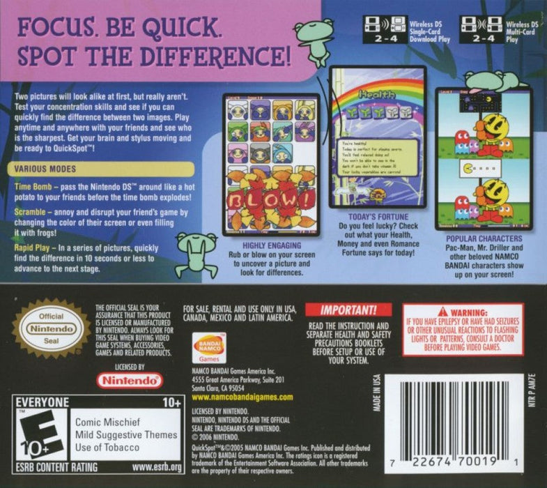 Quick Spot – Nintendo DS (DS) - for just $0! 