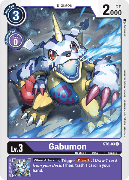 Gabumon [ST6-03] [Starter Deck: Venomous Violet] - Just $0.25! Shop now at Retro Gaming of Denver