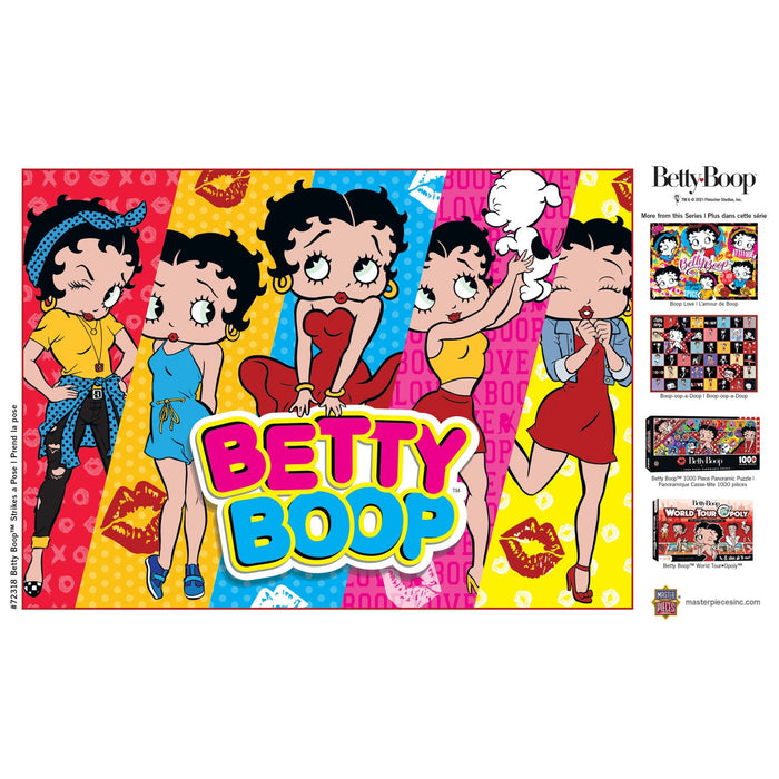 Betty Boop - Strikes a Pose 1000 Piece Jigsaw Puzzle - Just $16.99! Shop now at Retro Gaming of Denver